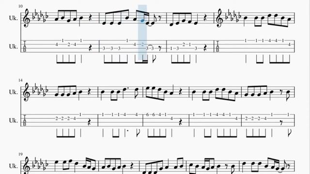 Ukulele Tab: How to play Therru's Song (Tales from Earthsea) by Tamiya Terashima смотреть онлайн