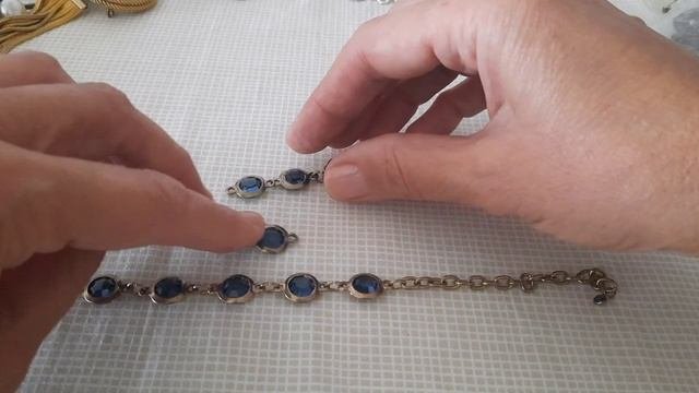 Распаковка посылки из Англии. Ремонт винтажной бижучерии. Часть 2