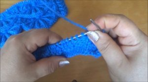 Узор спицами - АЛСАЦИЙСКИЕ ГРЕБЕШКИ.