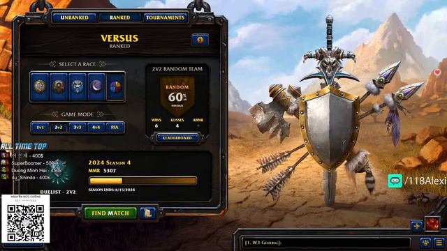 Warcraft 3 - Ở nhà 1 mình, dự kiến stream liên tục !patch !group !donate !commands смотреть онлайн