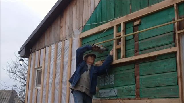 2. Утепление старого сельского домика. смотреть онлайн