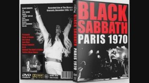 Black Sabbath – Paris (1970) Live