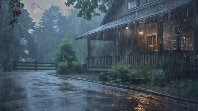 DORMIRSE RÁPIDAMENTE ? Elimina el estrés, aumenta el sueño profundo - LLuvia Relajante y Tranquila