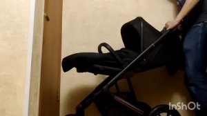 Обзор коляски Agex Prima (прогулочный блок), ездим зимой