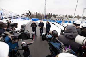 Николай Шульгинов в сюжете «Первого канала» о запуске подстанции «Тютчево» в Московской области