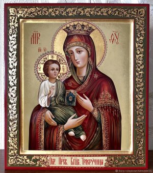 Треручица. икона Пресвятой Богородице.