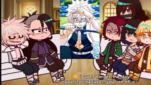 kamaboko squad react to shinazugawa brothers ??//aesthetic warning??//???
