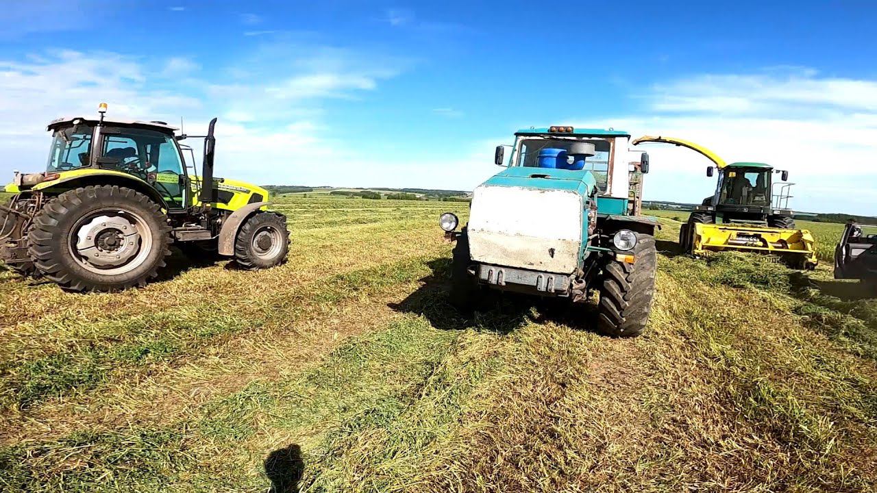Большие проблемы при заготовке сенажа! смотреть онлайн