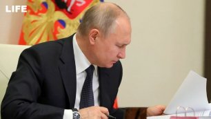 Путин проводит совещание координационного совета