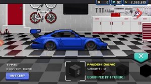 //Porsche 911 turbo build//Pixel Car Racer//