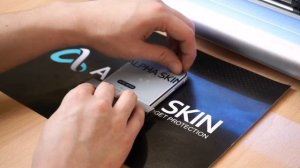 Установка пленки Alpha Skin на экран. Пошаговая инструкция.
