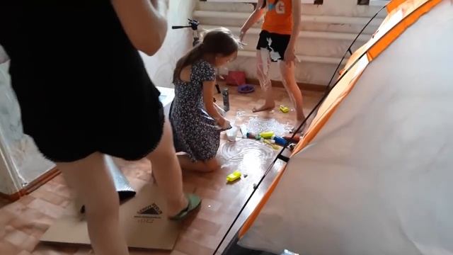 ПОСТАВИЛИ МОЙКУ ДОМА\СОБРАЛИ МОЙКУ ИЗ ТОГО ЧТО ЕСТЬ\ДОМ В ДЕРЕВНЕ
