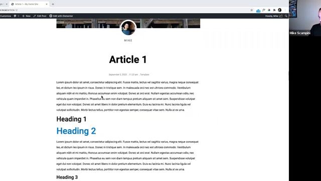 Using The Elementor Theme Builder - September 2020 смотреть онлайн