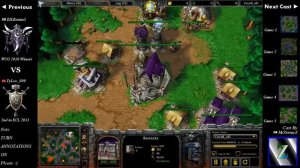 ❖ Warcraft 3 ❖ Th000(Hu) vs Remind(Ne) Game 3 on Secret Valley