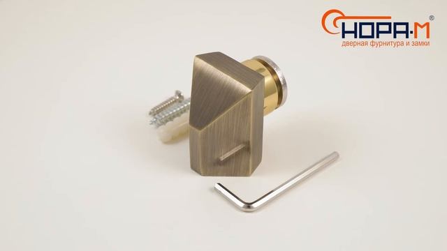 Ограничитель магнитный 801 старая бронза