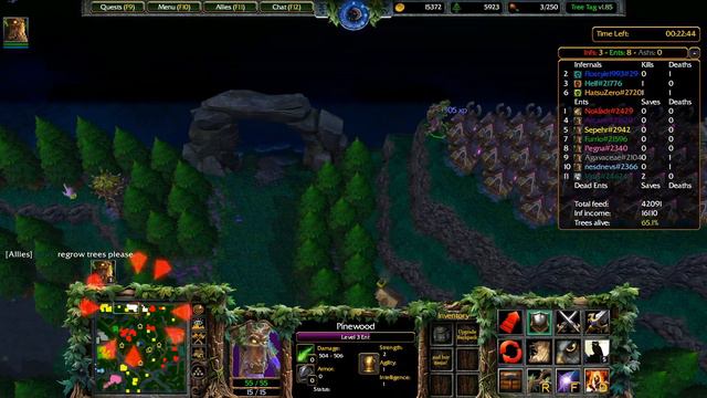Tree Tag | Custom Map | Warcraft 3 Reforged Beta смотреть онлайн