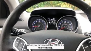 How to Reset The TPMS On A Hyundai Elantra & Where Is The Button Located? 2011- 2021