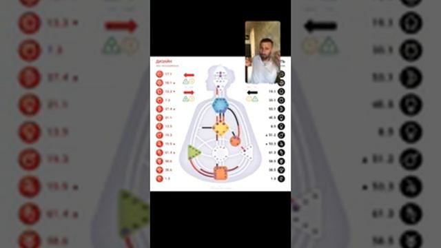 Читаю бодиграф: МАНИФЕСТОР 5/1. Селезеночный Авторитет. Дизайн человека