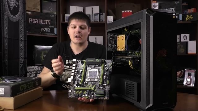 Лучшая материнка с AliExpress Huananzhi Zd3 2011 X79. Socket 2011 ВЕЧЕН 2.