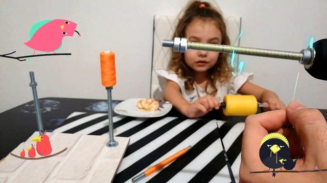 Делаем кормушку для птичек в садик