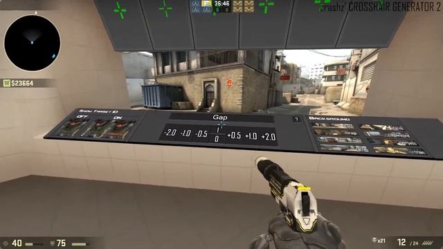 Как настроить прицел в CS:GO смотреть онлайн