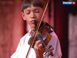 Георгий Ибатулин. Скрипка - Г. Венявский "Полонез" -  Синяя Птица. Сезон 2015