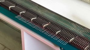 Набор и закрытие петель. Вязальная машина Северянка. Машинное вязание