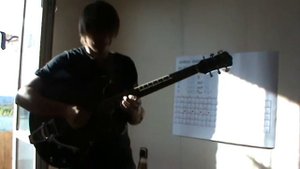 Михаил Подгайный Black Jazz with black guitar Yamaha