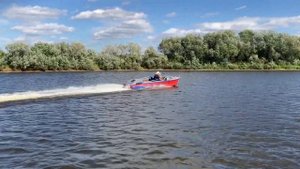 Казанка водомет. Двигатель Ока.
