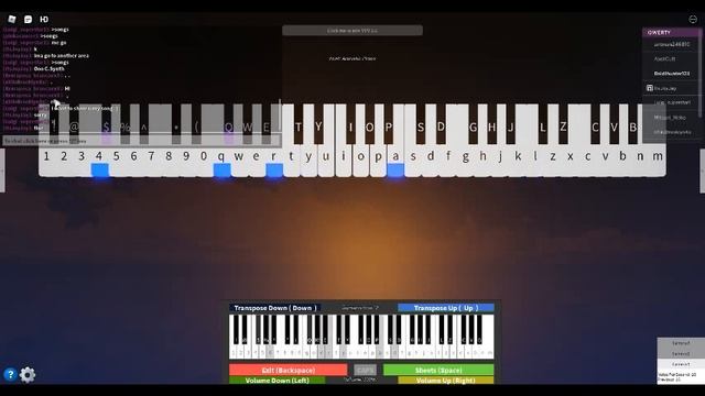 Il vento d'oro but my fingers are on fire (Roblox Piano) смотреть онлайн