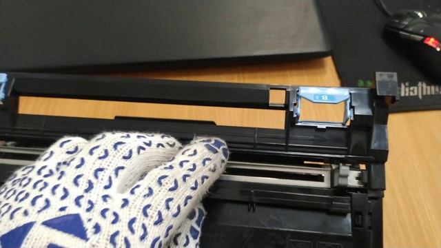 очистка от чёрных полосок принтеров и МФУ kyocera смотреть онлайн