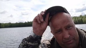 Рыбалка в Карелии оз Нелгомозеро.