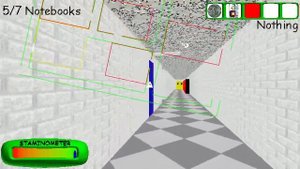 ВСТРЕТИЛ THE TEST NULL в БАЛДИ!!! | Baldi's Basics Plus