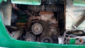 Баркас б 1000 с мотором ВАЗ Пробный пуск.