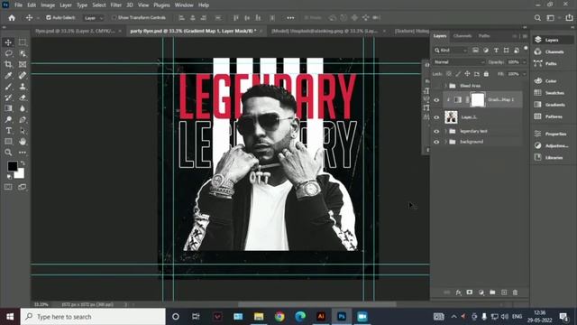Night Party Flyer Design (Photoshop Tutorial) смотреть онлайн