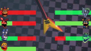 [SFM FNaF] Top 10 Fight VS FNAF With Healthbars!