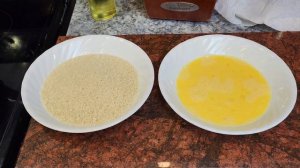 Кальмары в понировочных сухарях очень вкусно