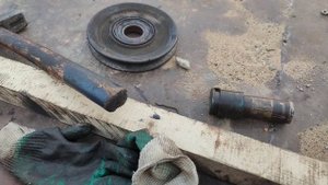 Замена подшипников роликов Тадано
