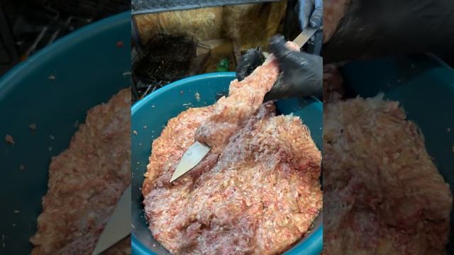 Как правильно насаживать люля кебаб на шампур? #food #cooking #barbecue #russia смотреть онлайн