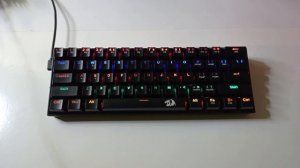 Redragon Lakshmi K606R, $30 worth it? Red Switch, Hotswap Outemu, Unboxing & Overview, Typing Sound