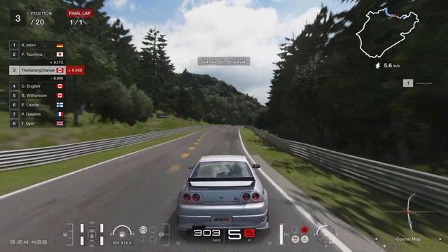 Nissan 400R '95 | Nürburgring | Gran Turismo 7 | 6:45.914 | Gameplay смотреть онлайн