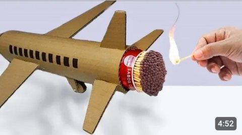 КАК СДЕЛАТЬ РЕАКТИВНЫЙ САМОЛЕТ ИЗ КАРТОНА_