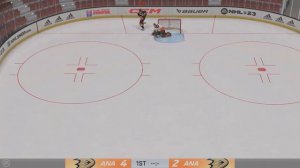 NHL 23 Забил свой первый Lacross goal