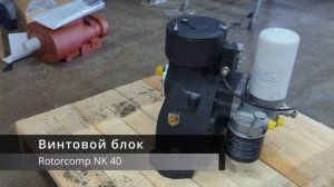 Винтовой блок Rotorcomp NK 40