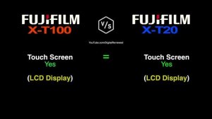 FujiFilm X-T100 vs FujiFilm X-T20