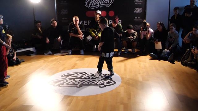 semifinal 7-9 bboy Тимофей vs bboy Stepa Orlan - брейкданс чемпионат BBOY NATION FINALS 2020 смотреть онлайн
