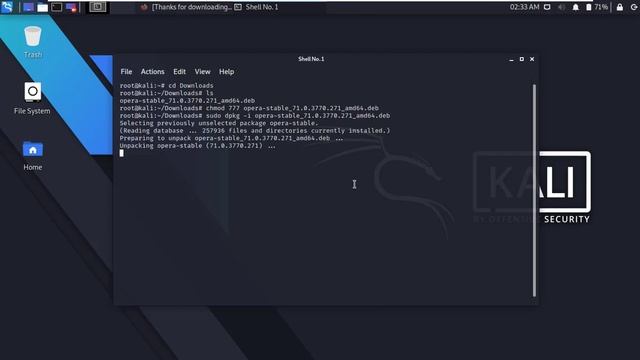 How to install Opera in Kali Linux смотреть онлайн