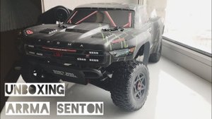 ARRMA SENTON 6S BLX распаковка/unboxing