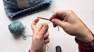 Эластичный набор петель спицами. Он же узелковый набор петель. Для резинок и всего на свете :)