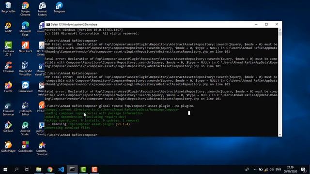 Cara mengatasi Composer PHP Fatal Error ketika dijalankan Pada PHP 7 Di Windows смотреть онлайн